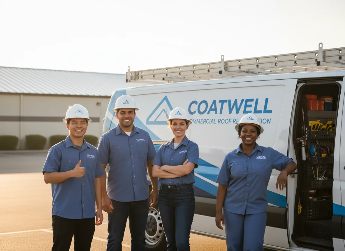 Commercial roof coating company in Cabins, WV